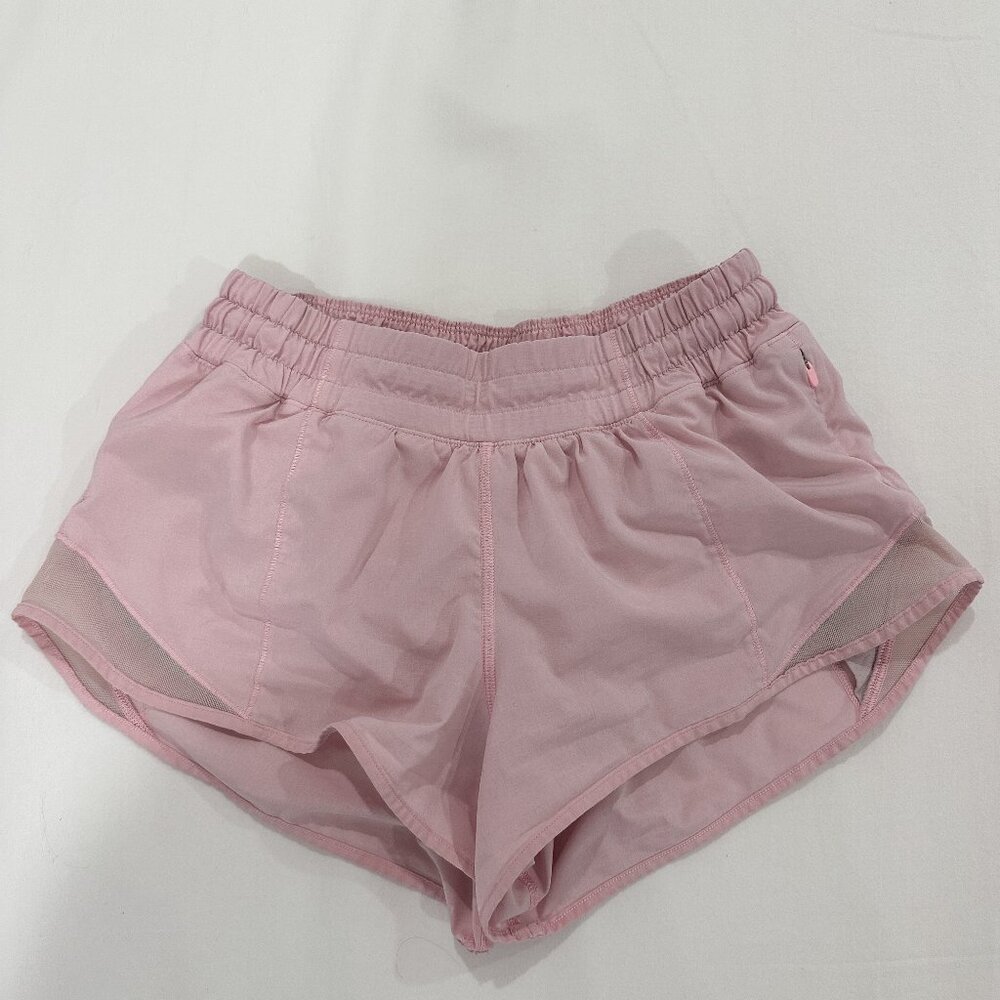 Lululemon Miami Pink Hotty Hot Shorts